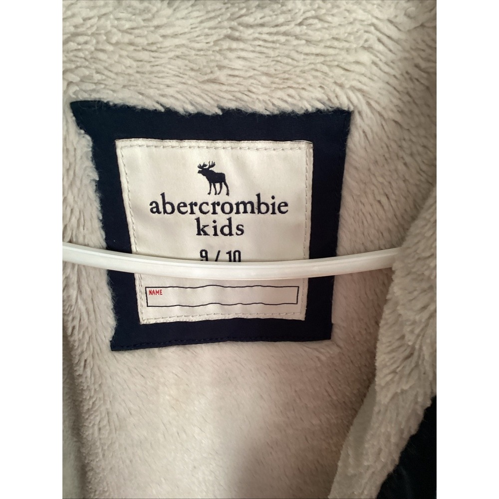 ABERCROMBIE KIDS BLUE BOYS WINTER COAT SIZE 9-10 Preowned‎ - Picture 2 of 13